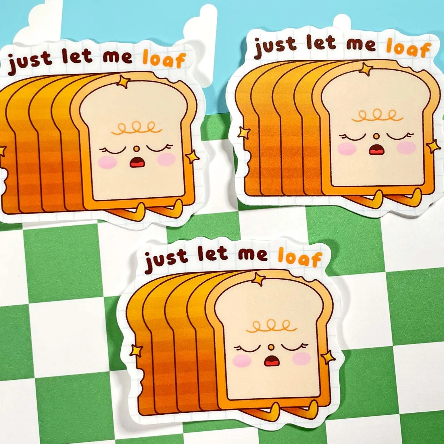 Let Me Loaf Matte Vinyl Sticker - Image 3