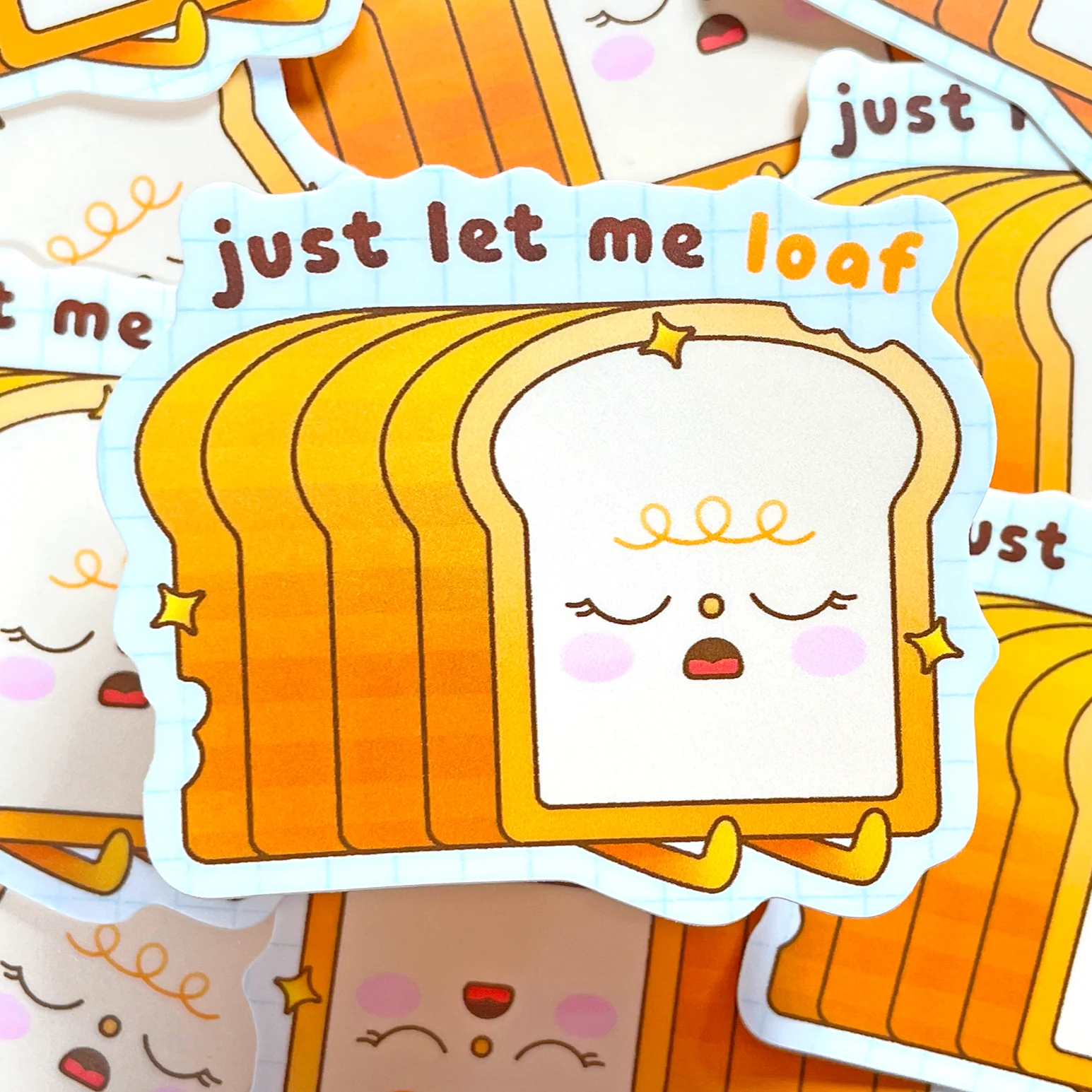 Let Me Loaf Matte Vinyl Sticker - Image 5