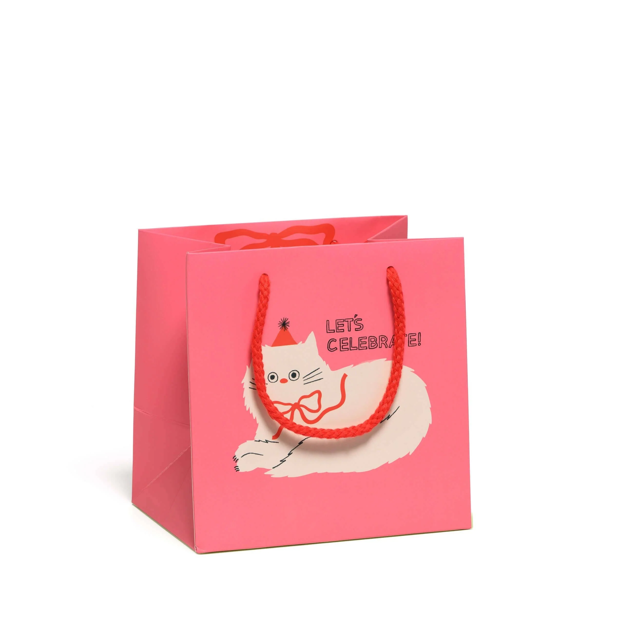 Let's Celebrate Cat small gift bag
