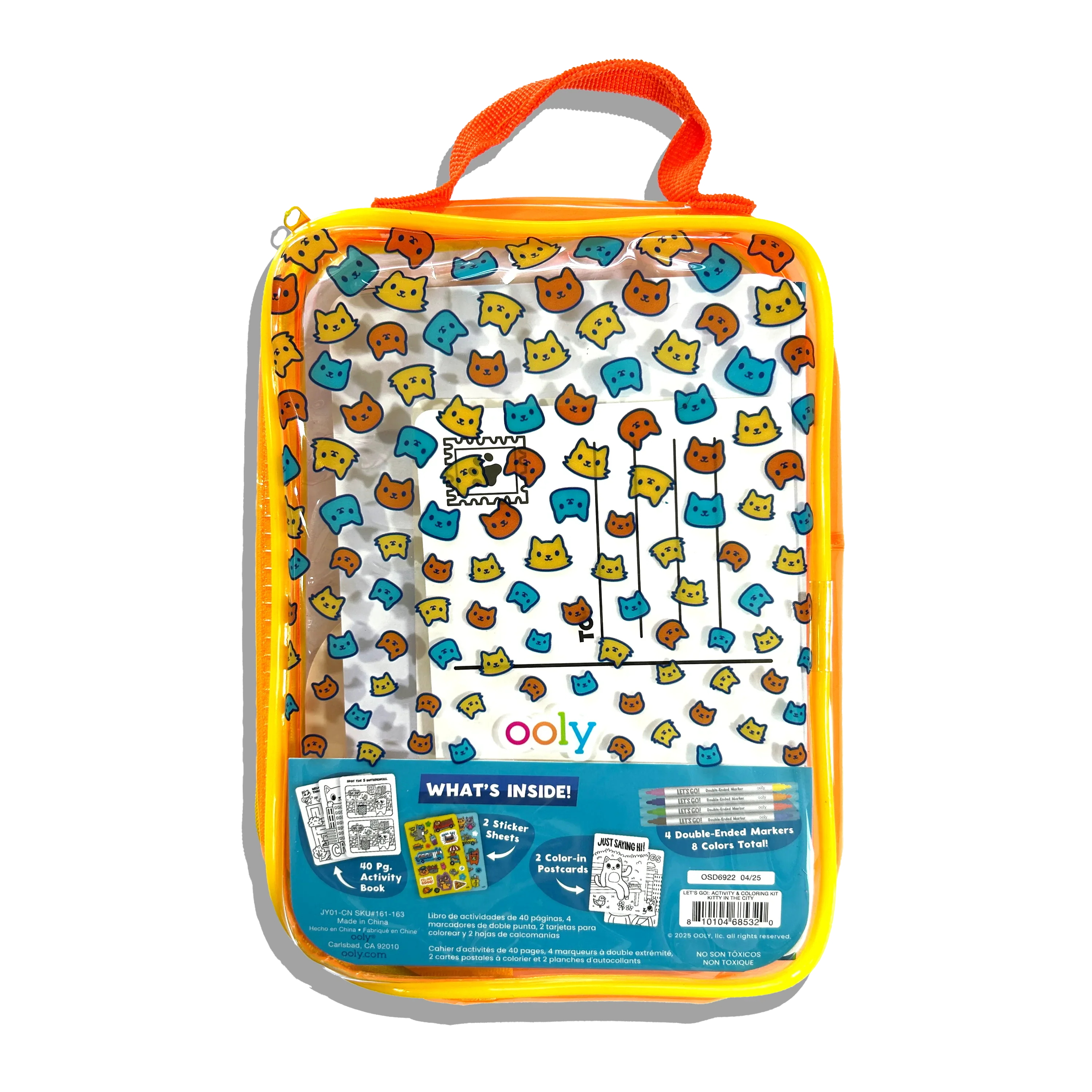 Let's Go!: Activity & Coloring Kit - Kitty In The City - Image 2