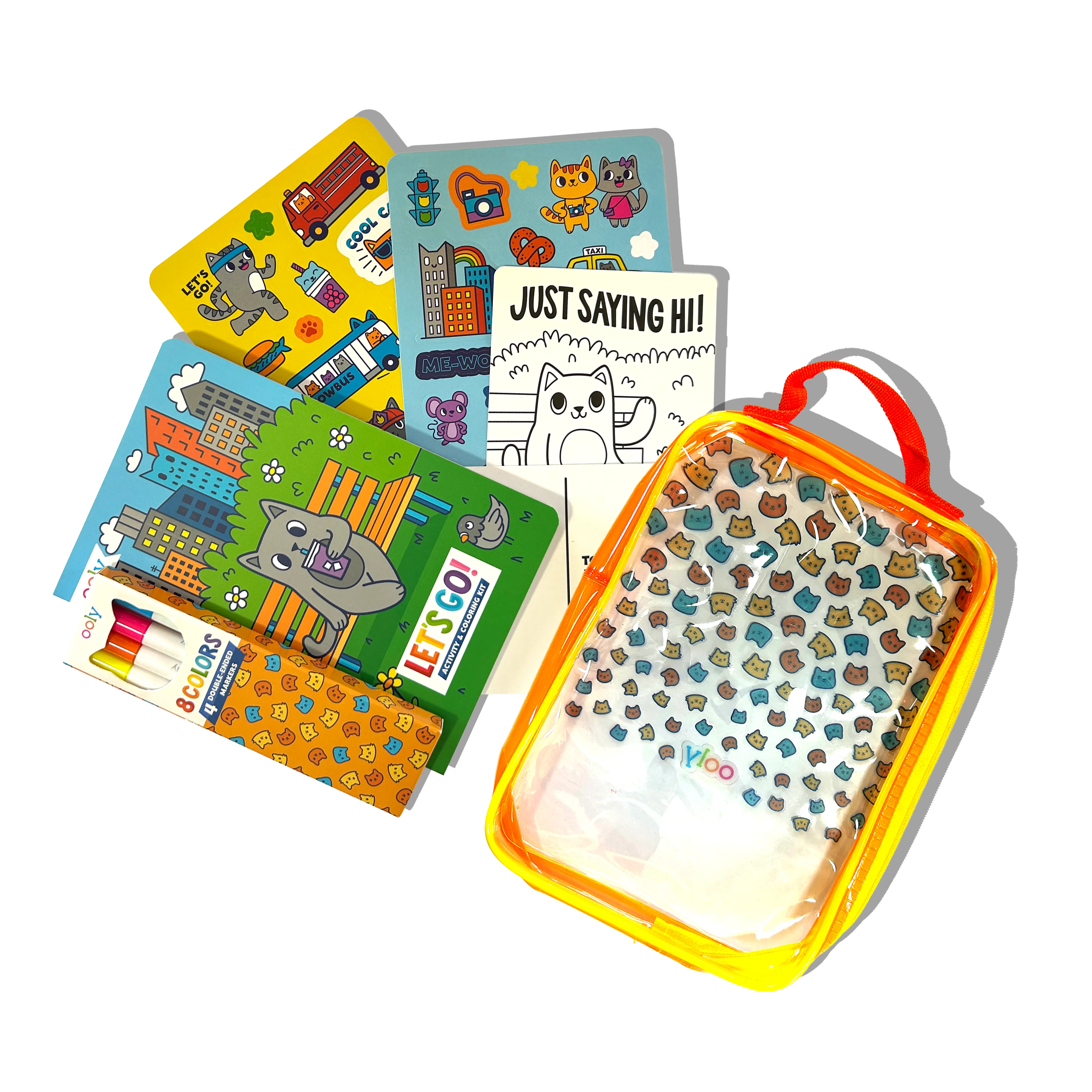 Let's Go!: Activity & Coloring Kit - Kitty In The City - Image 4