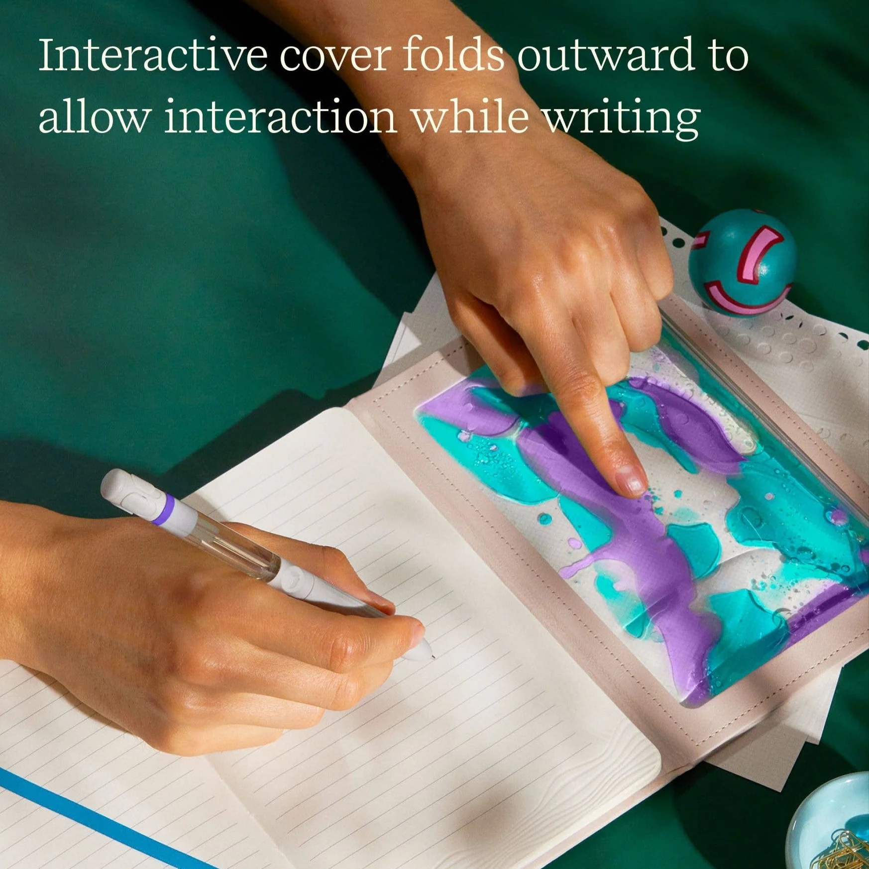Lifelines "Shake It Up" Sensory Journal - with Tactile Cover - Image 5