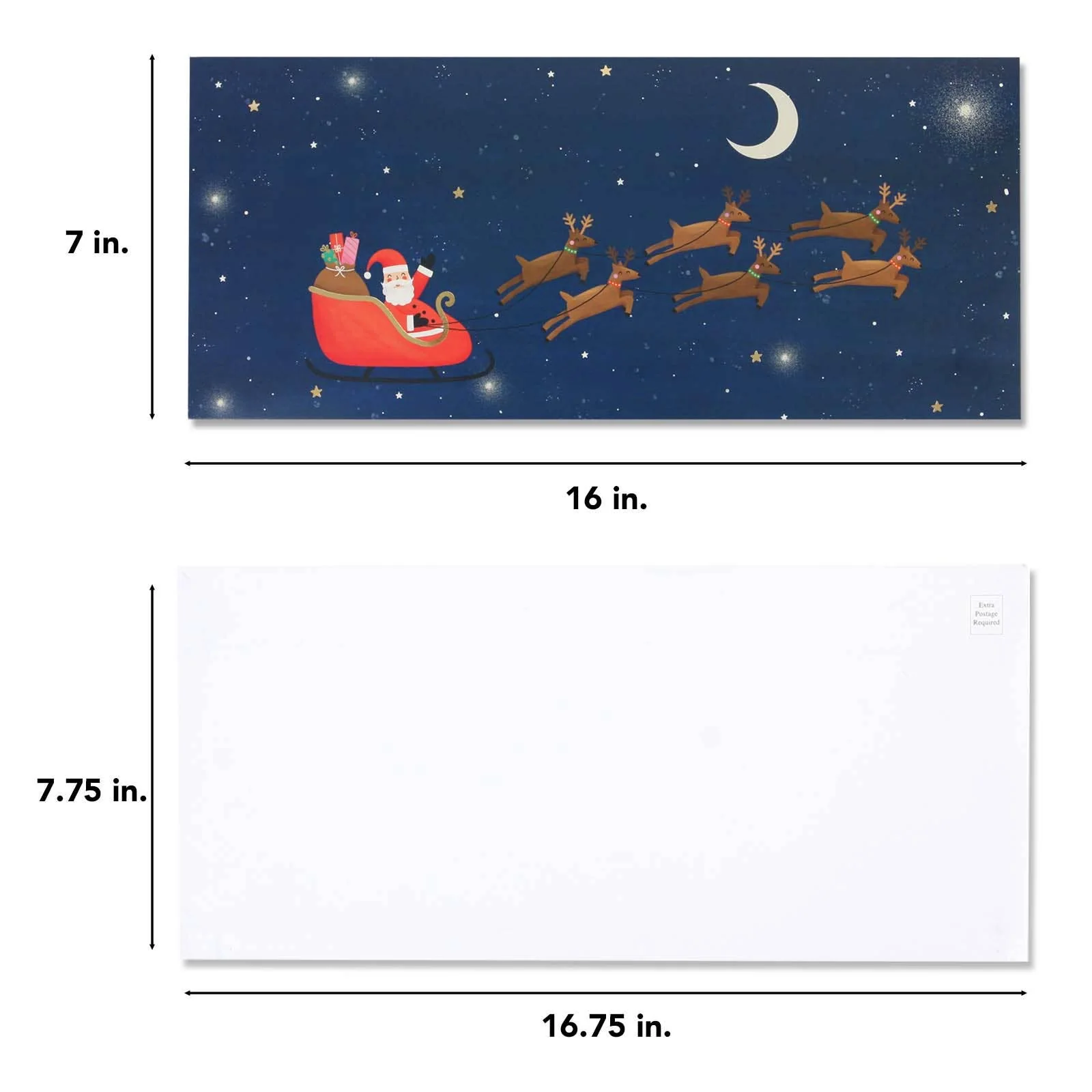 Light-Up Pop-Up Christmas Advent Calendar- Santa's Sleigh - Image 7