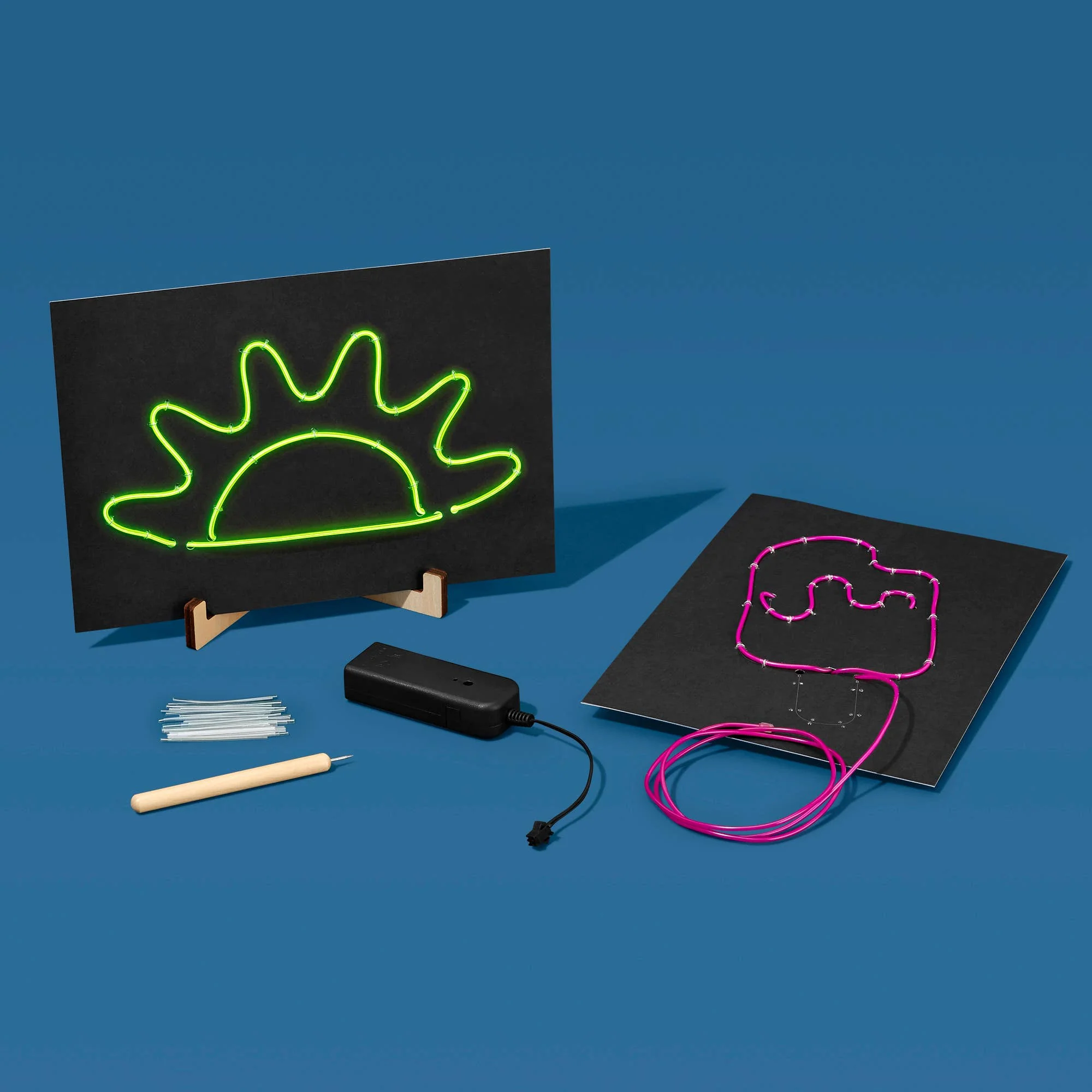 Light-Up Wire Art - DIY Neon Sign Craft Kit - Image 4