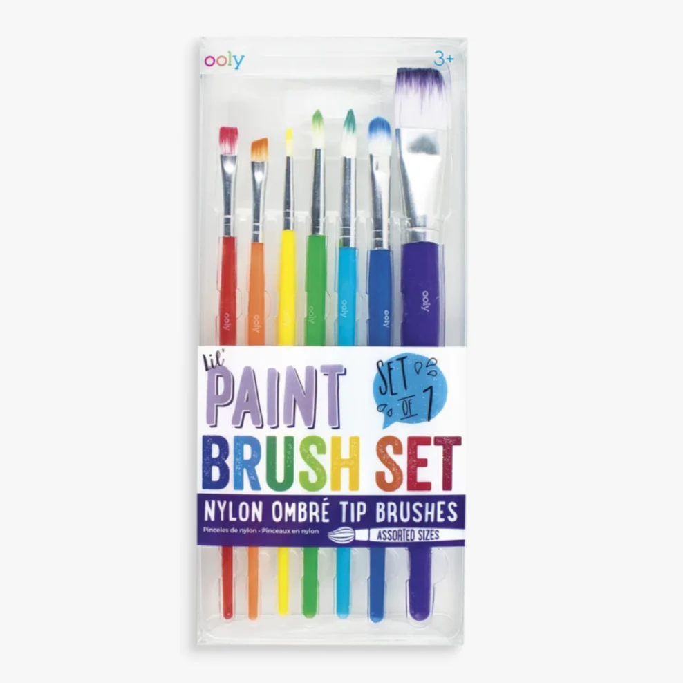 Lil Paint Brush Set - set of 7 - Image 2