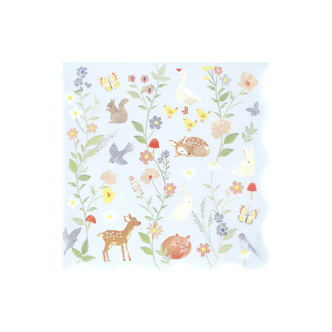 Little Animals Large Napkins (x16) - Image 3