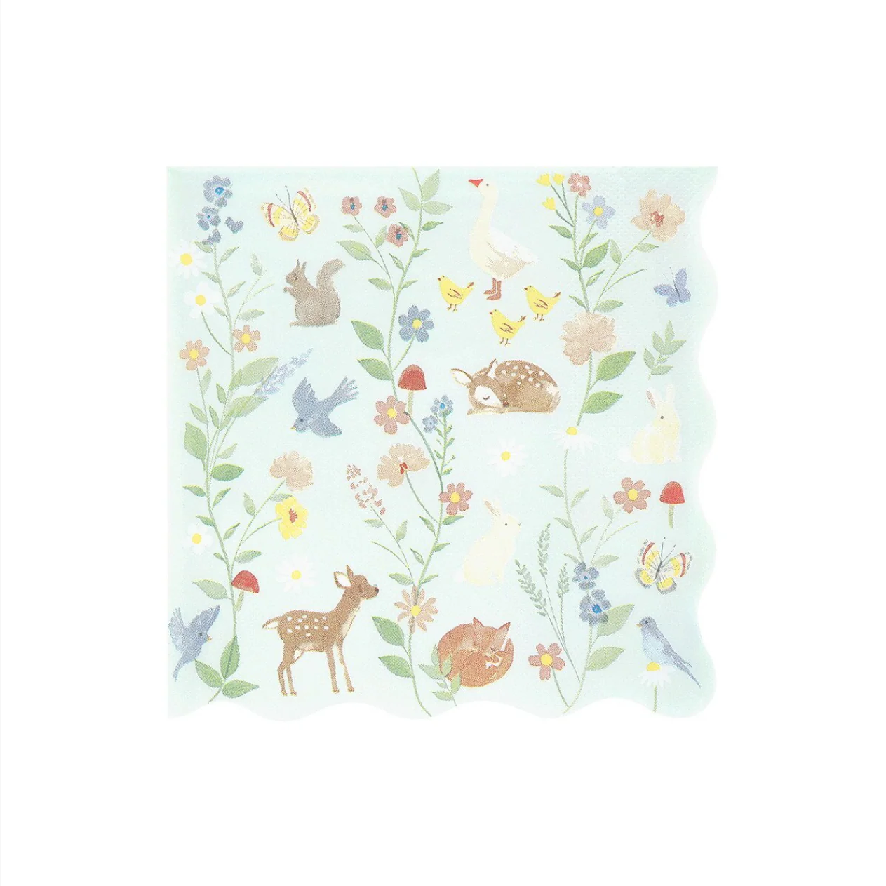 Little Animals Large Napkins (x16) - Image 4