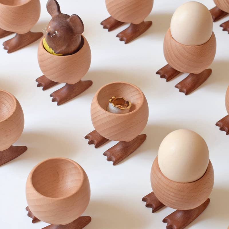 Little Claw Egg Cup - Handmade Table Decor - Image 4