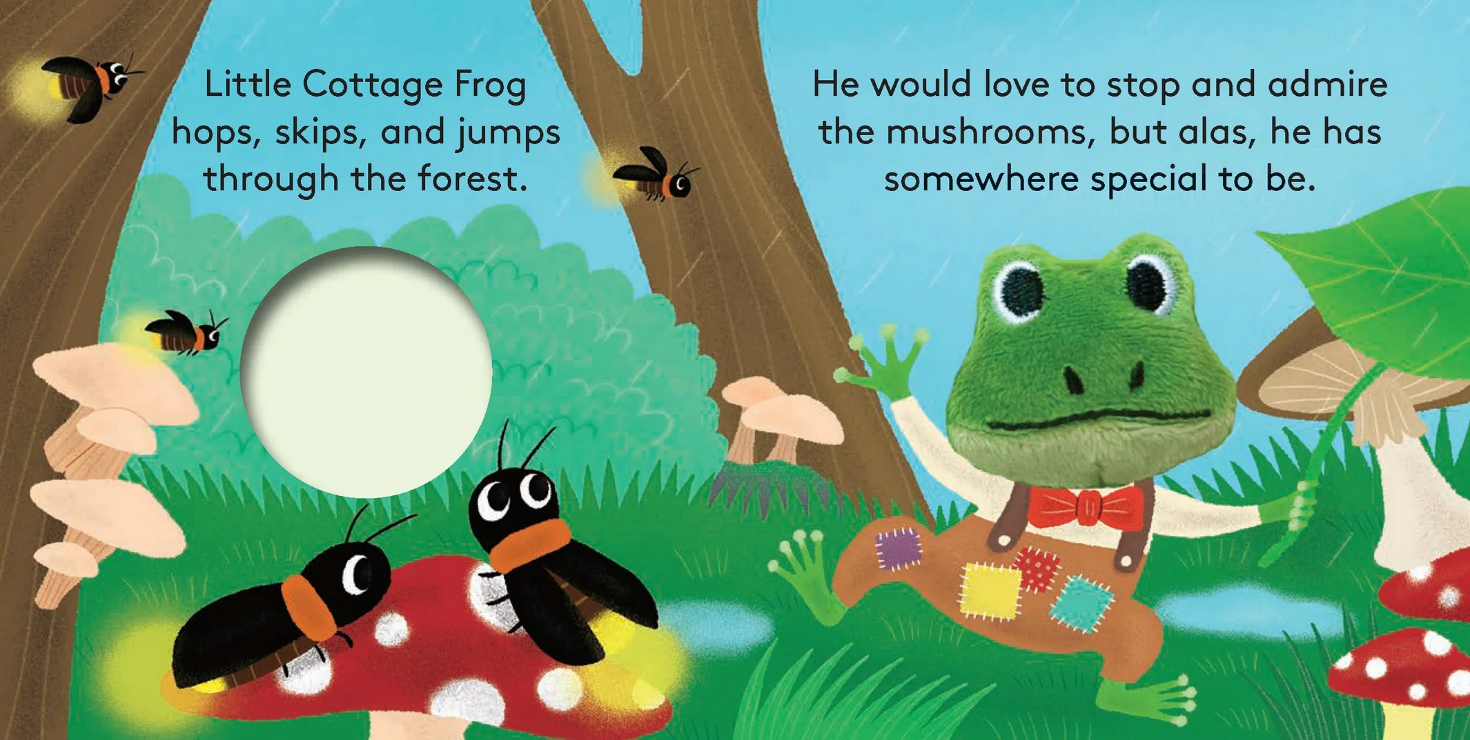 Little Cottage Frog: Finger Puppet Book - Image 5