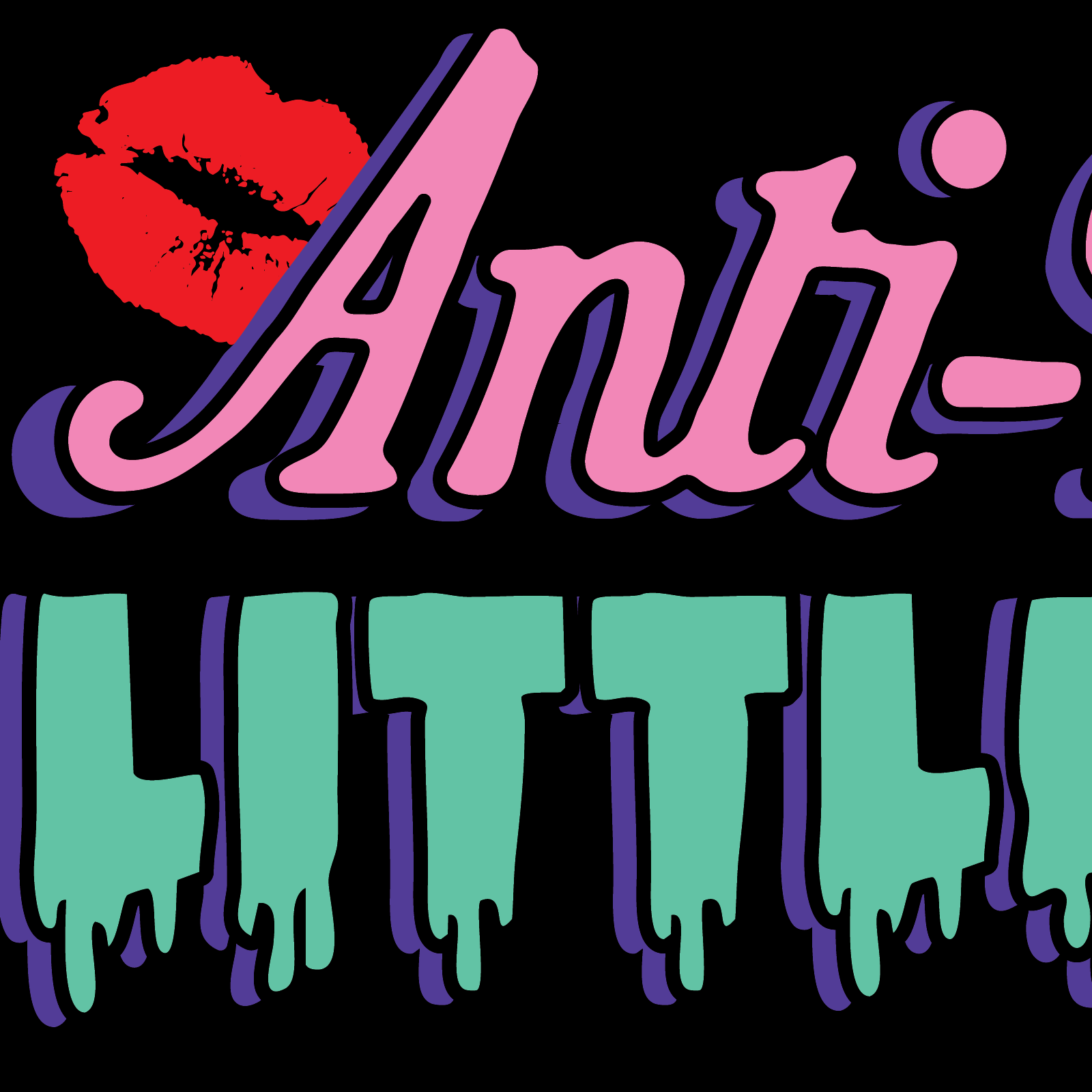 Little Freak Sticker, 2.25" x 5" - Image 2