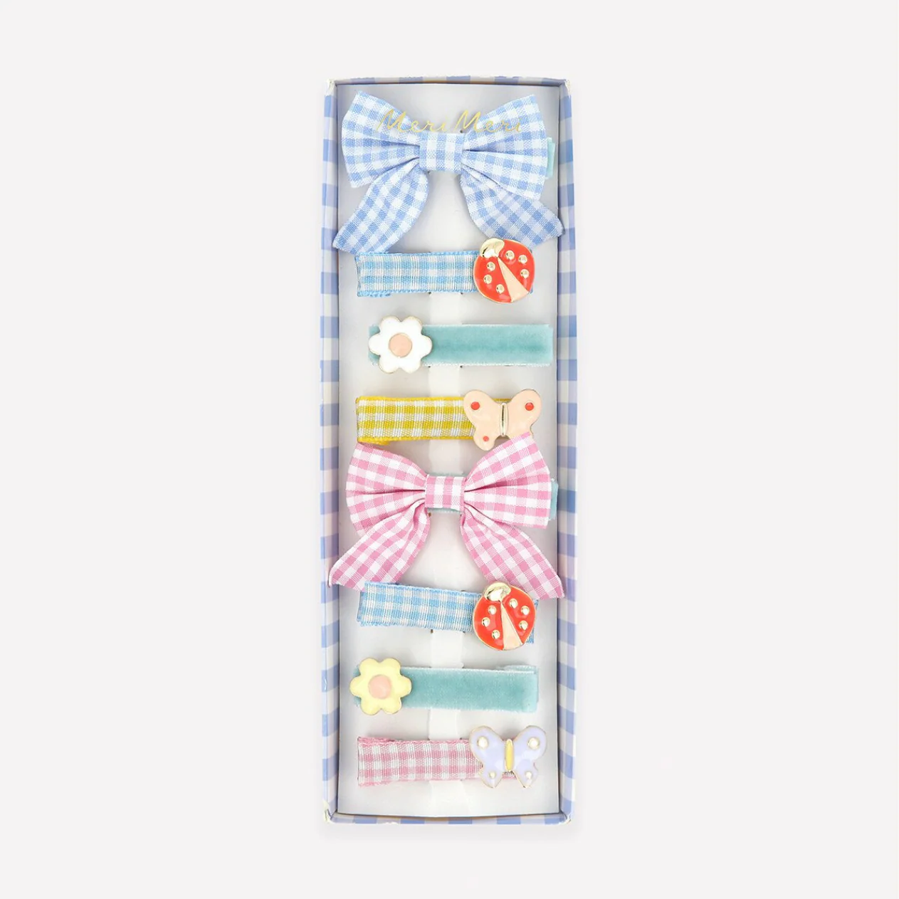 Little Garden Hair Clips (x8)