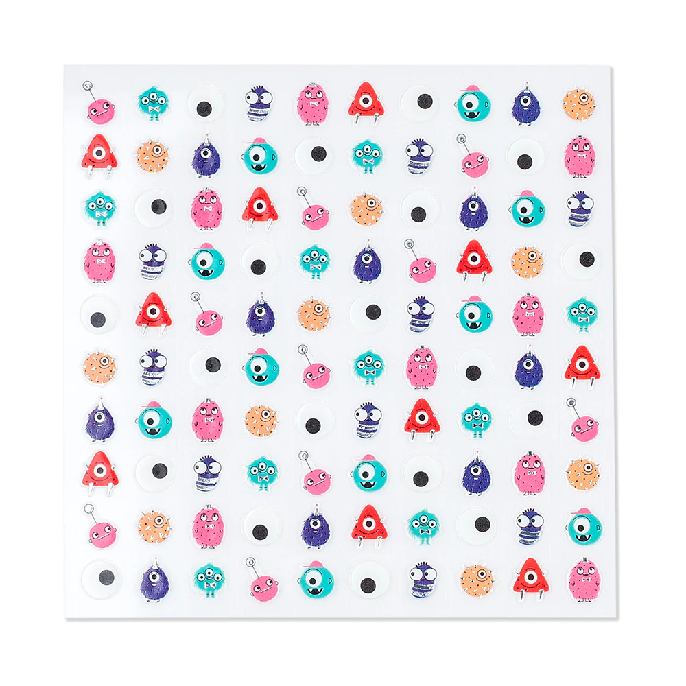 Little Monsters Nail Stickers - Image 2