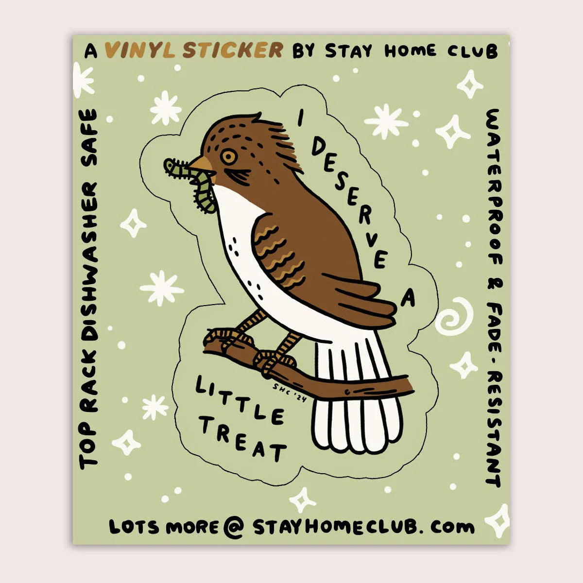 Little Treat Vinyl Sticker - Image 2