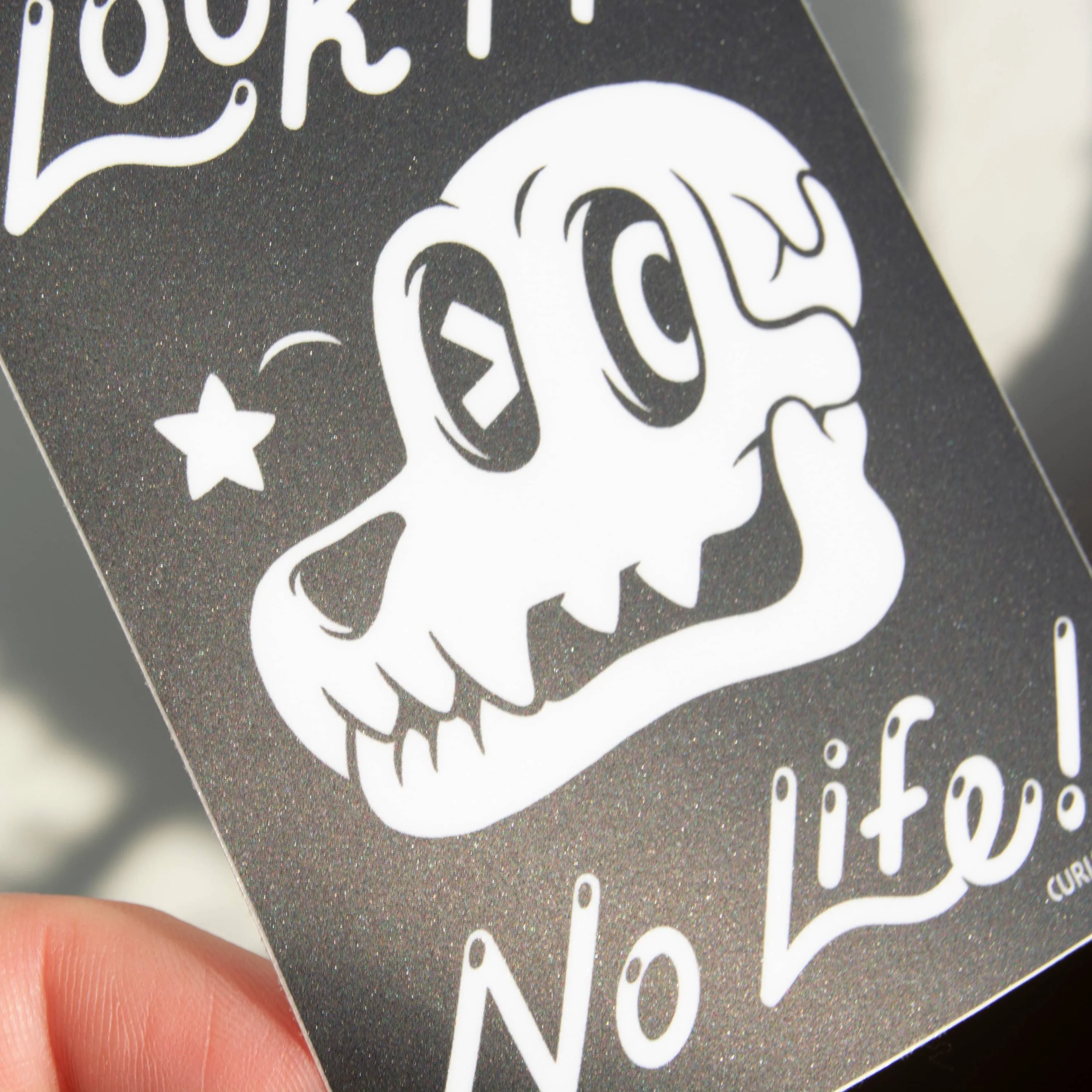 Look Ma', No Life! - 3" Vinyl Sticker - Image 6