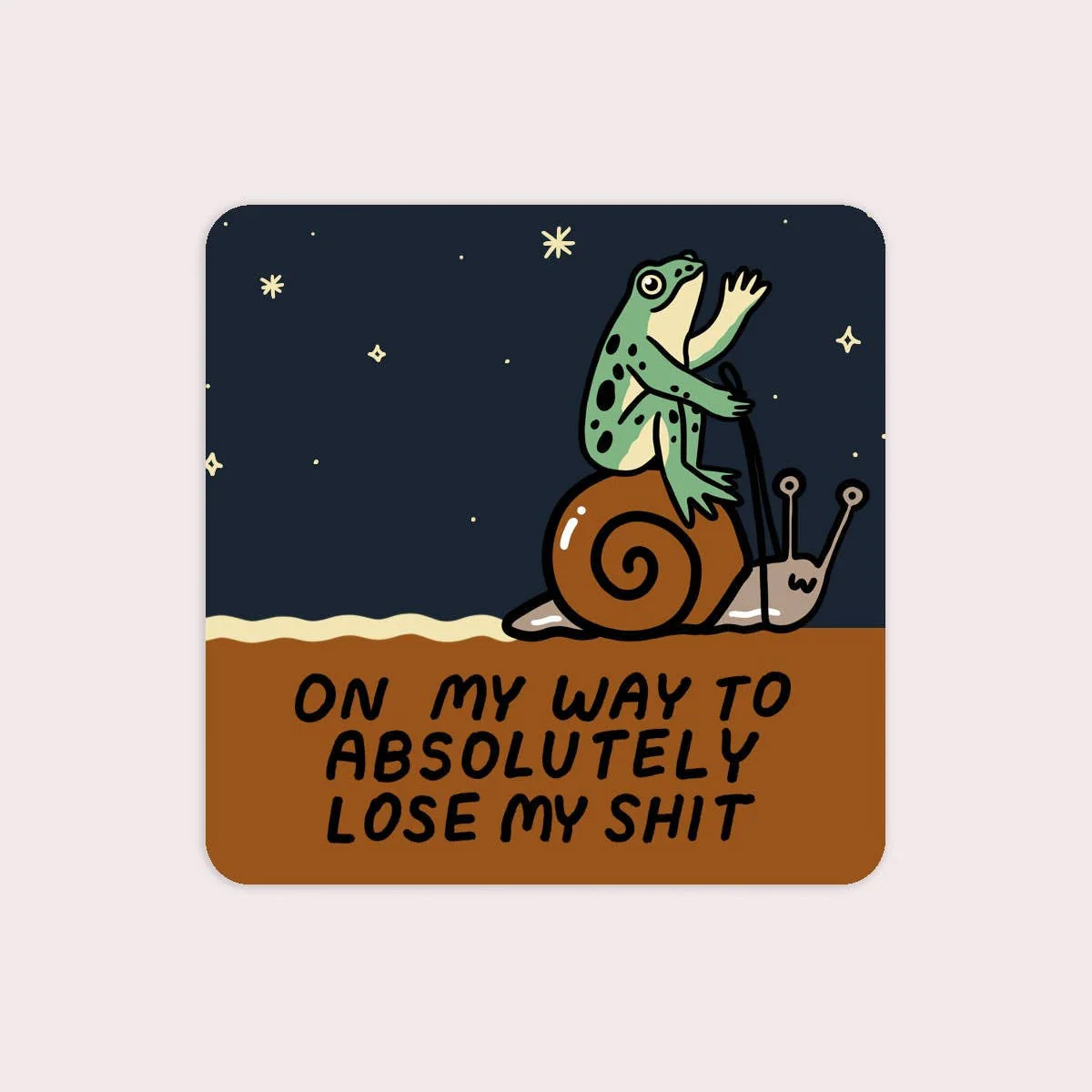 Lose My Shit Waterproof Vinyl Sticker - Image 2