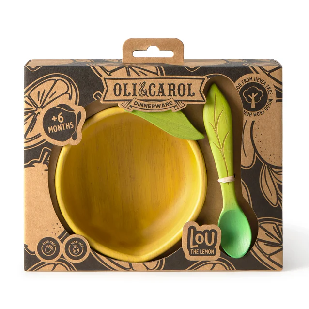 Lou The Lemon Bowl & Spoon Set - Image 6
