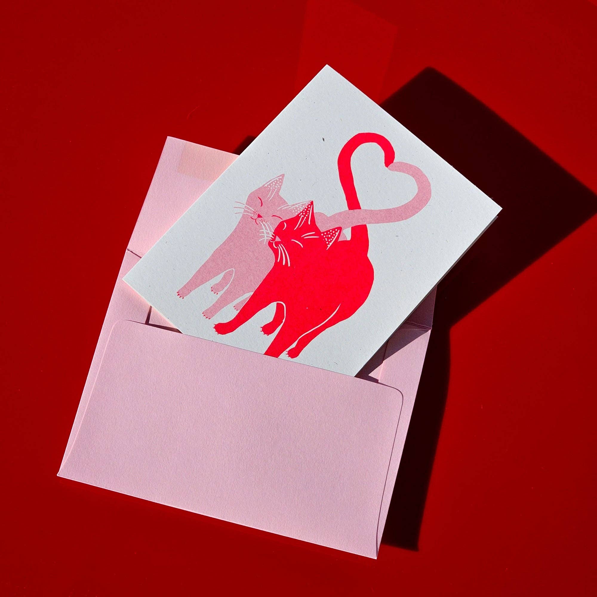 Love Cats Special Edition - Risograph Card - Image 2