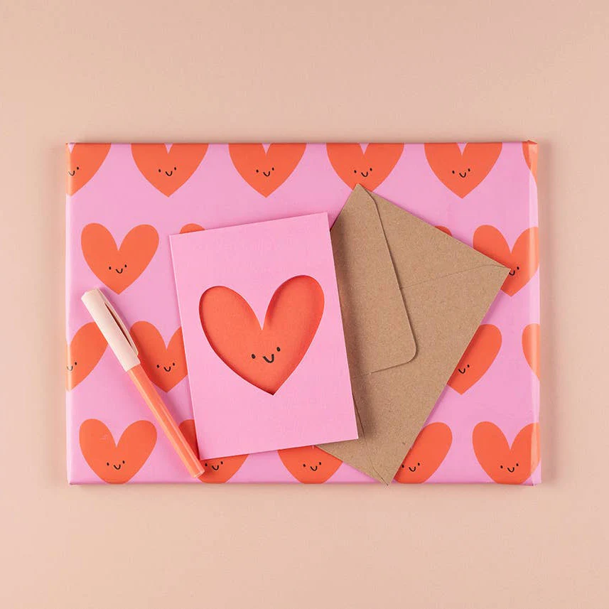 Love Heart Wrapping Paper - Image 3