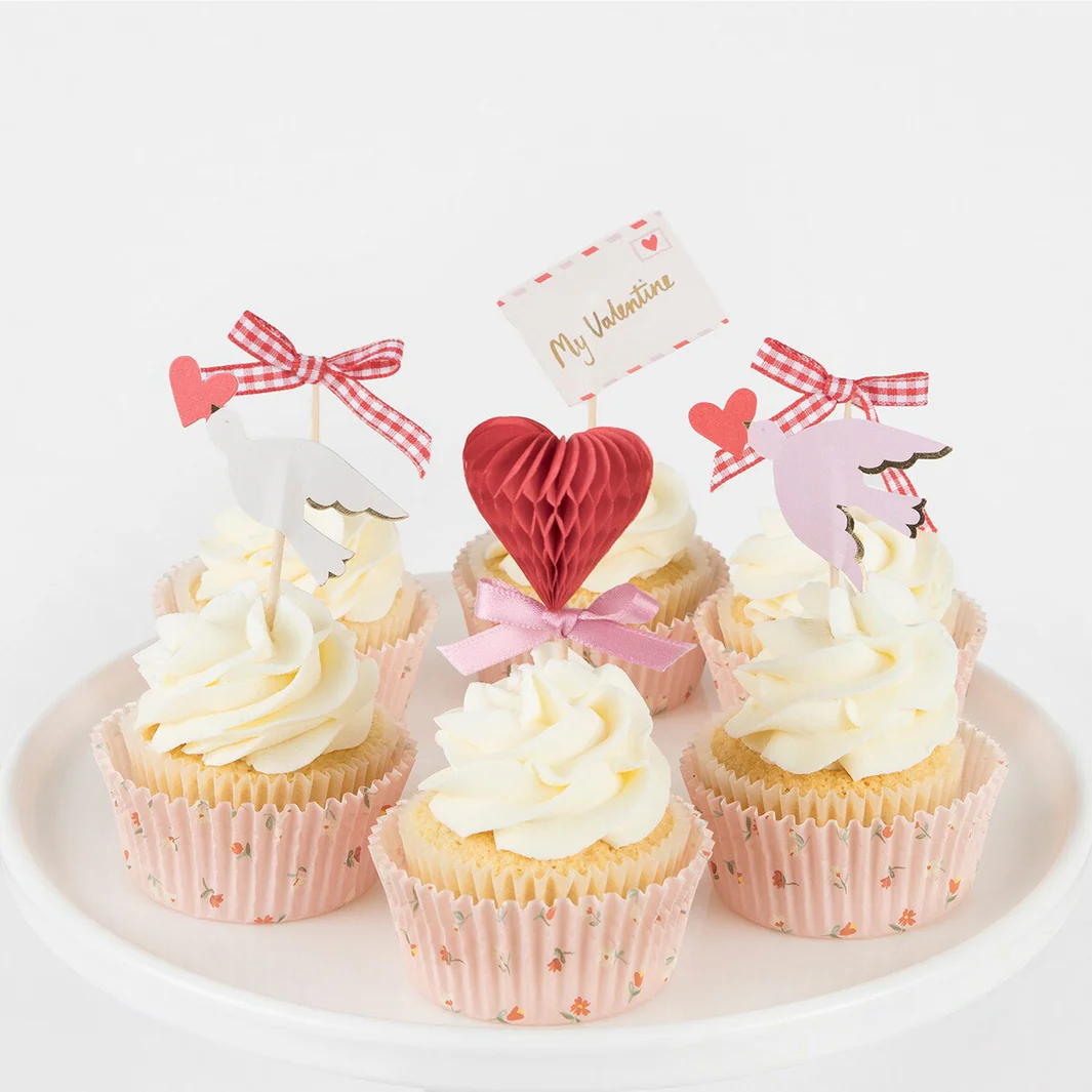 Lovebird Cupcake Kit (x24 toppers) - Image 4