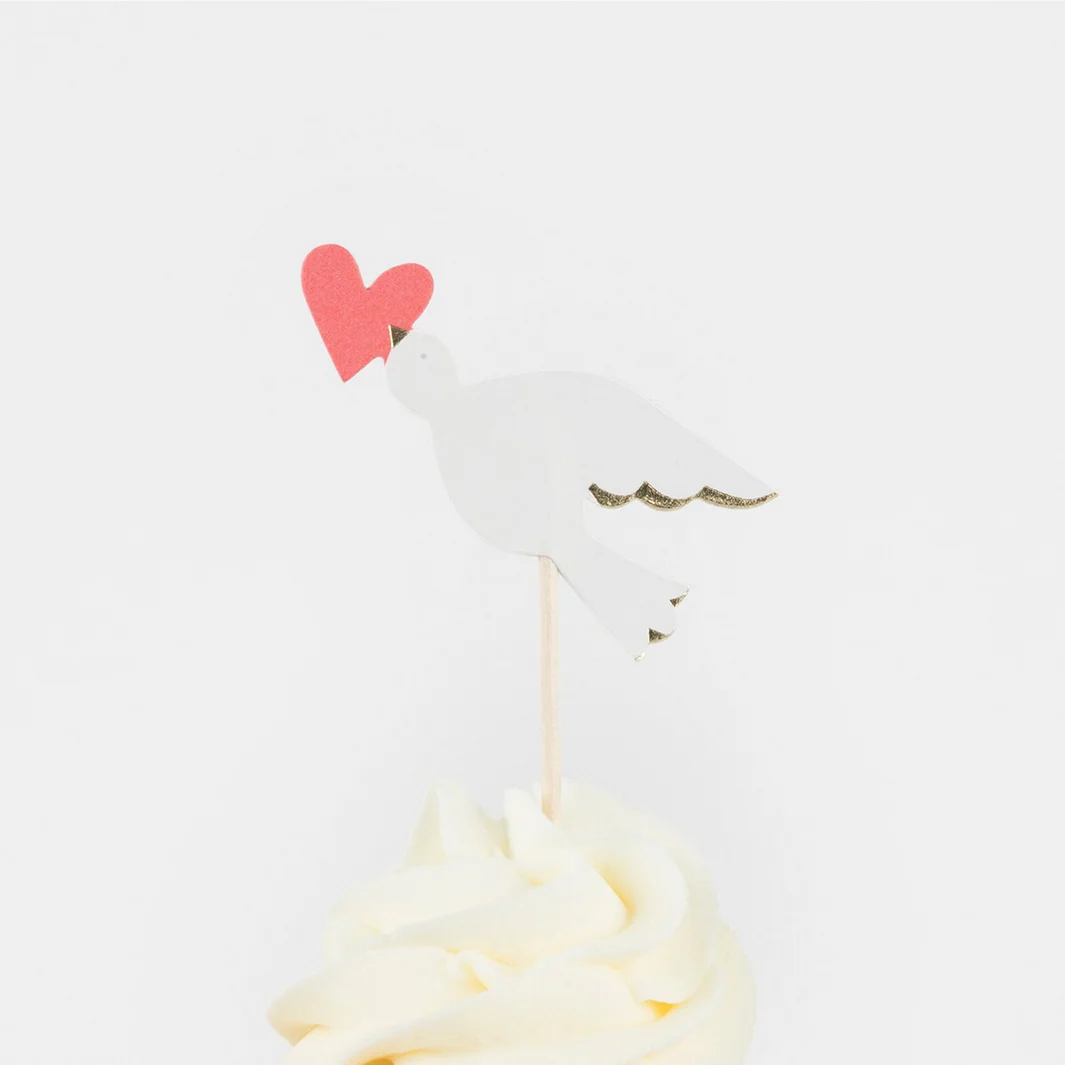 Lovebird Cupcake Kit (x24 toppers) - Image 7