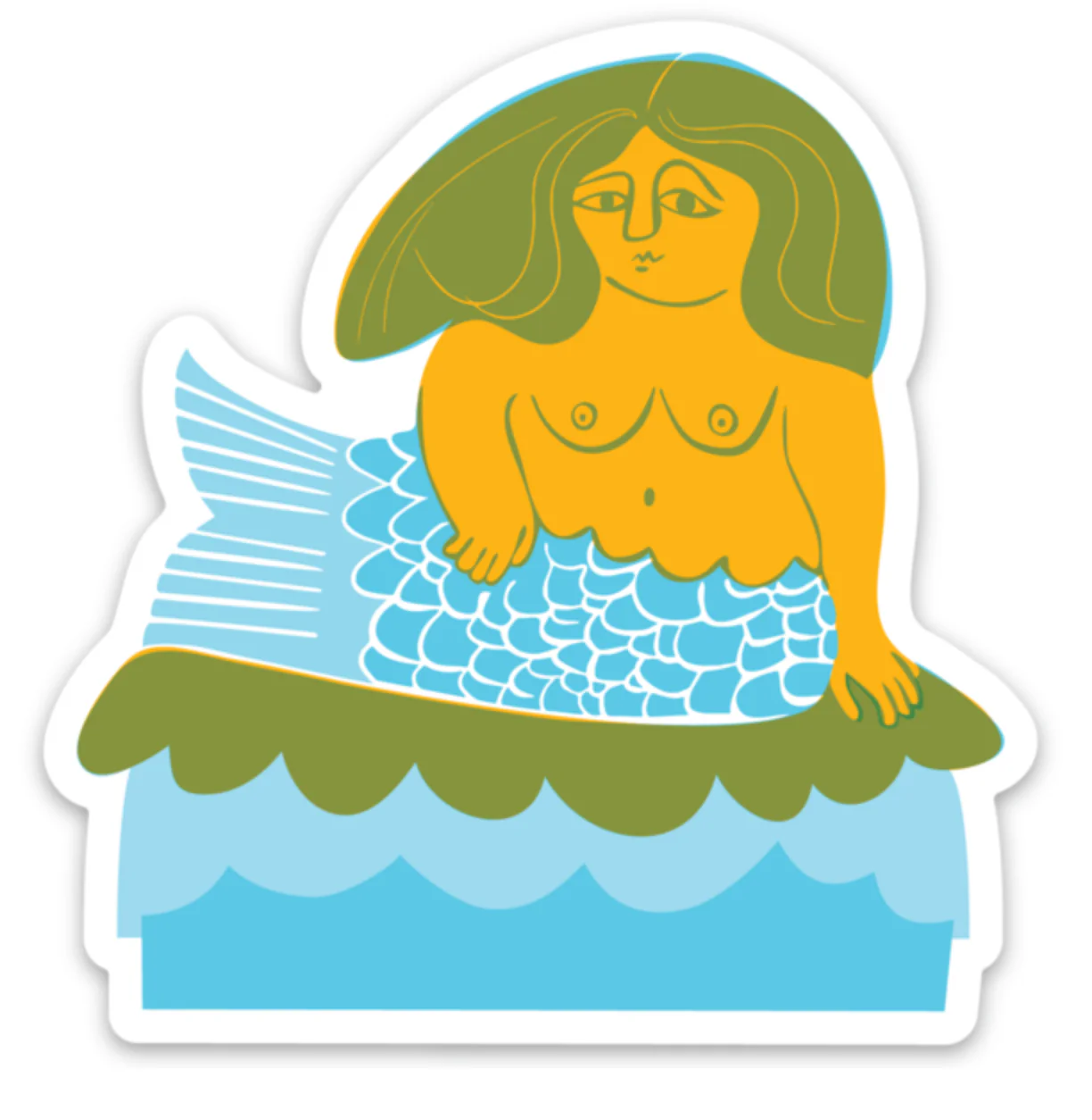 Lovely Mermaid Sticker - Image 2