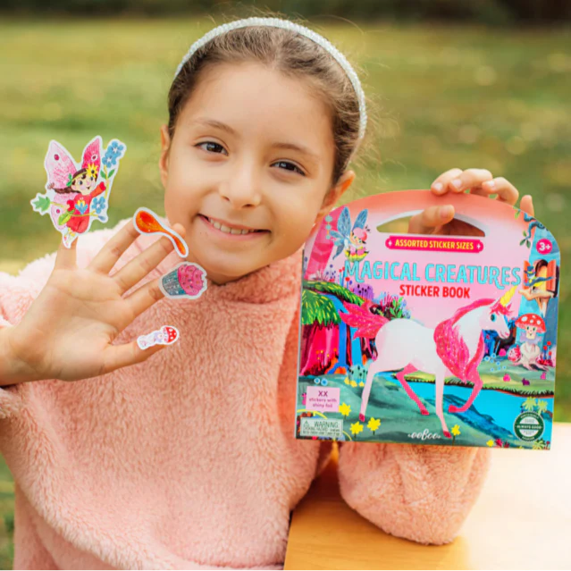Magical Creatures Shiny Sticker Book - Image 4