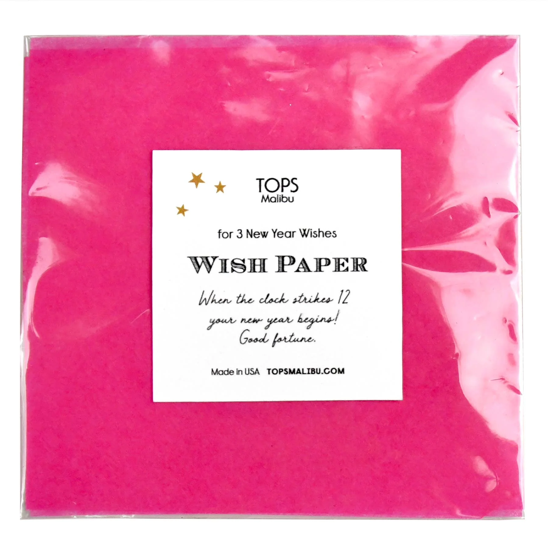 Magical Rising Wish Paper - New Year's - Pack of 3