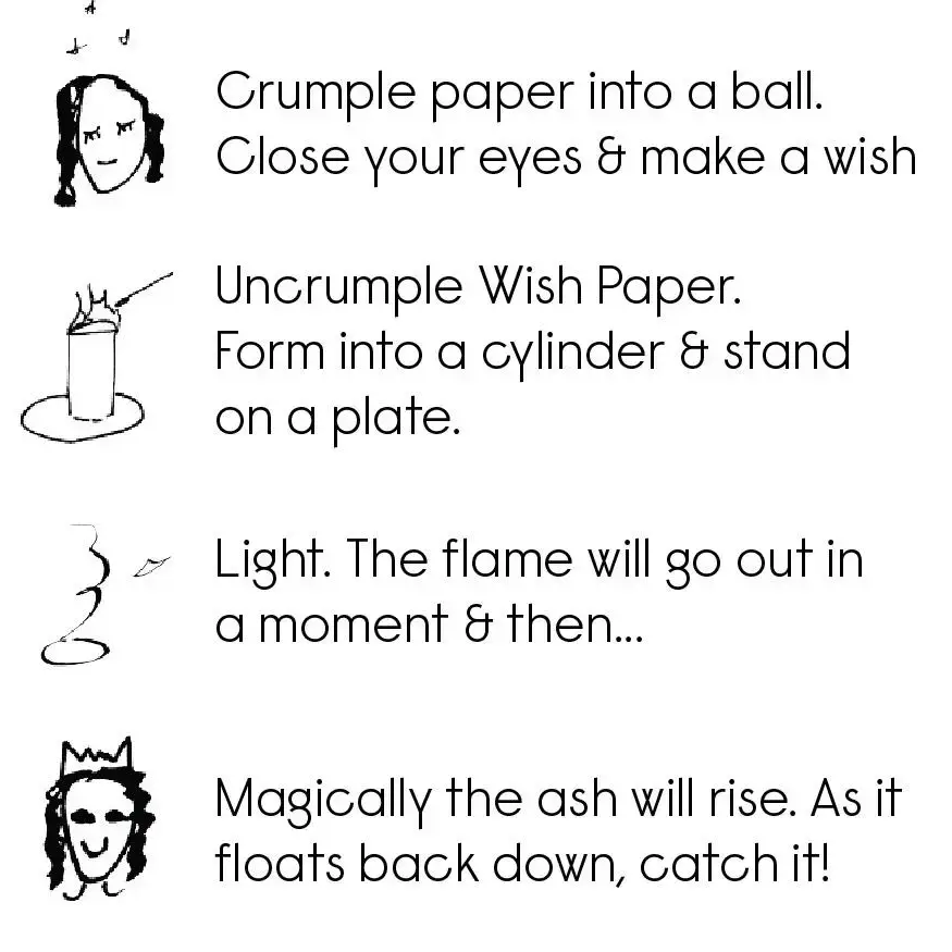 Magical Rising Wish Paper - New Year's - Pack of 3 - Image 4