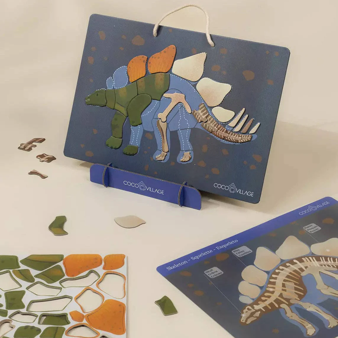 Magnetic Interactive Board – Meet the Stegosaurus