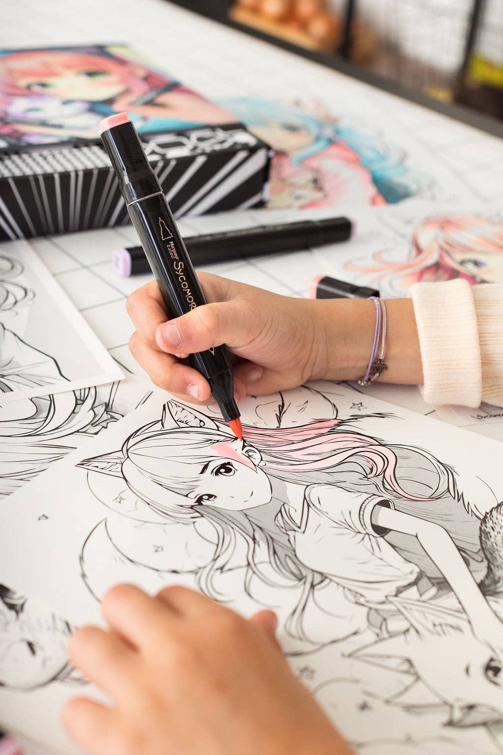 Manga - L Layout And Markers - Kemonomimi - Image 4