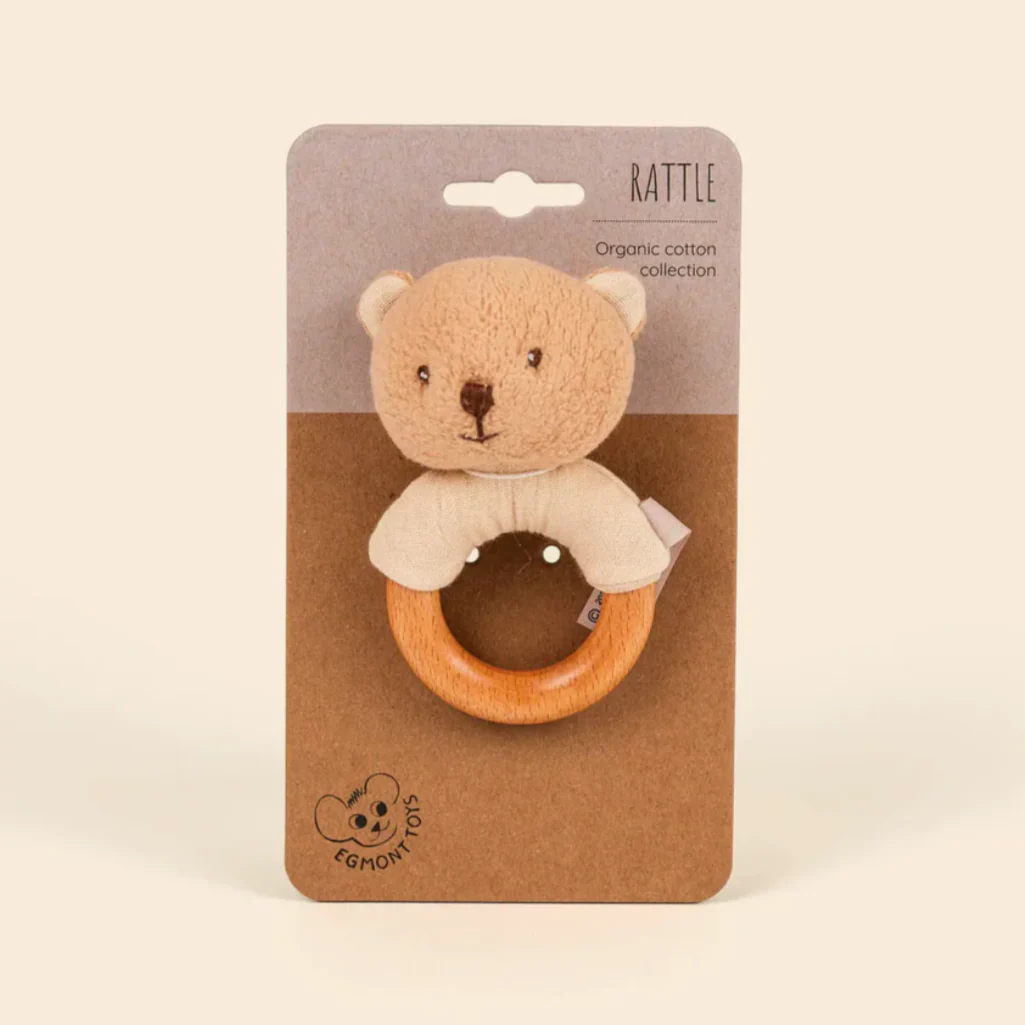 Marcel Bear Rattle Wood - Image 3