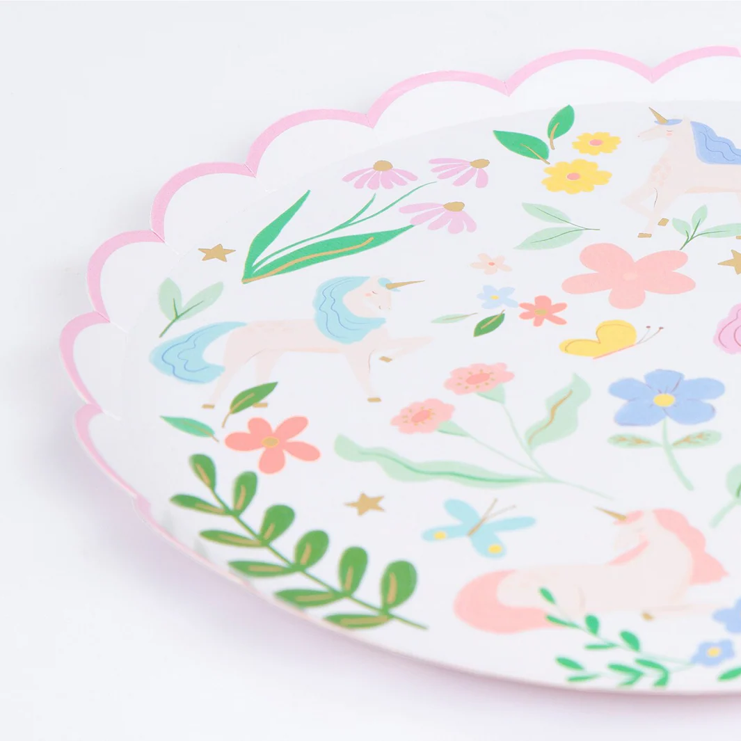 Meadow Unicorns Dinner Plates - Image 2