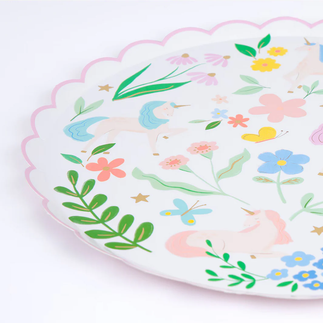 Meadow Unicorns Side Plates - Image 2