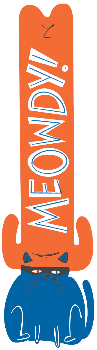 Meowdy - Vinyl XL Sticker - Bumper sticker - Image 2