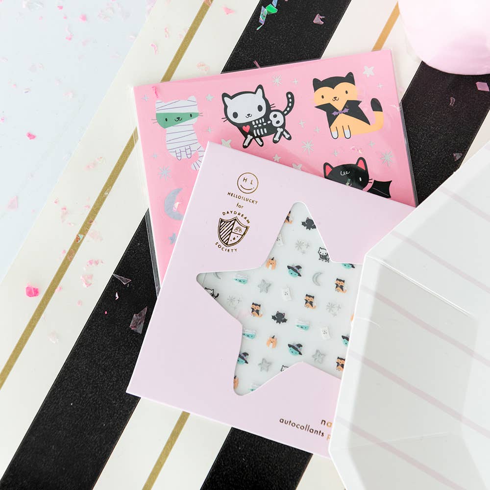 Meowloween Nail Stickers - Image 4