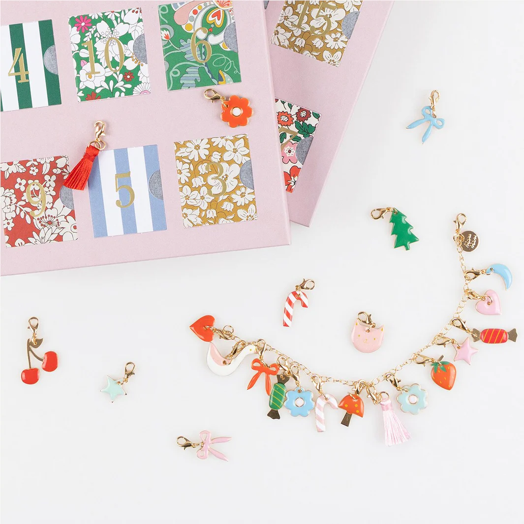 Meri Meri x Liberty Charm Bracelet Advent Calendar - Image 2