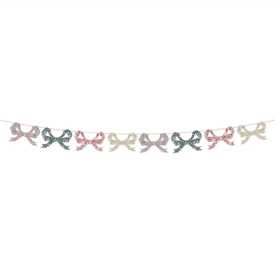 Meri Meri x Liberty Festive Bow Garland - Image 5