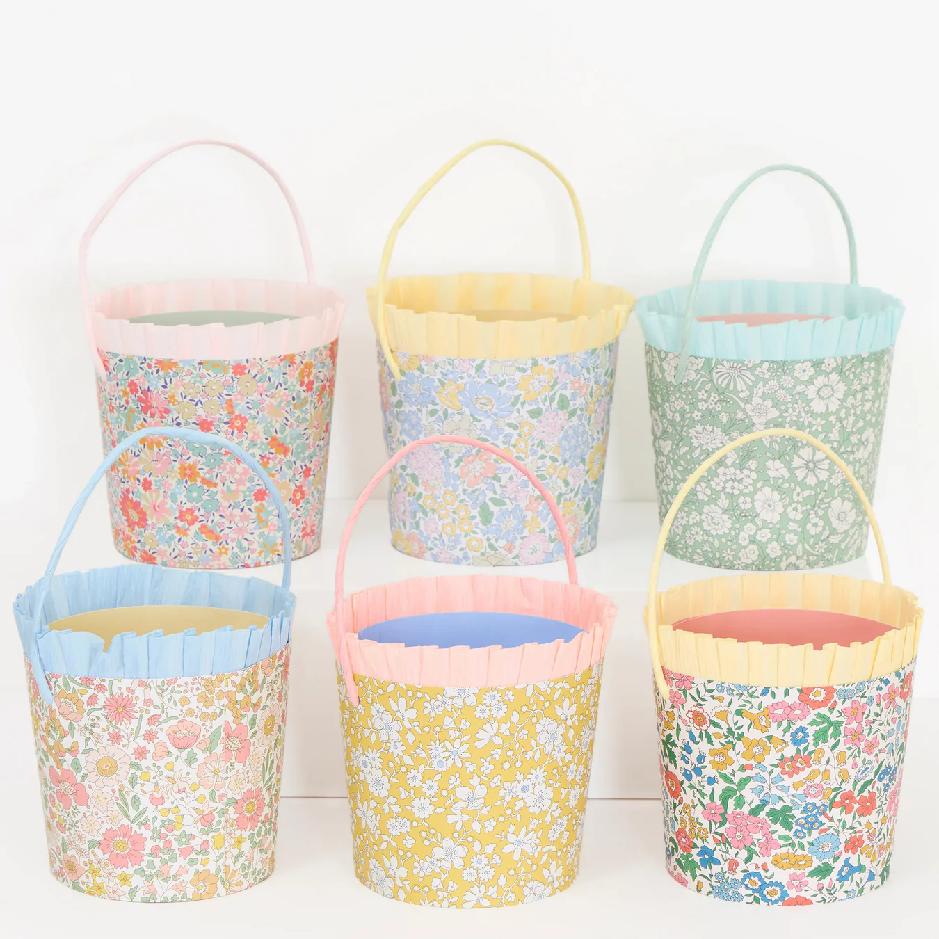 Meri Meri x Liberty Paper Baskets