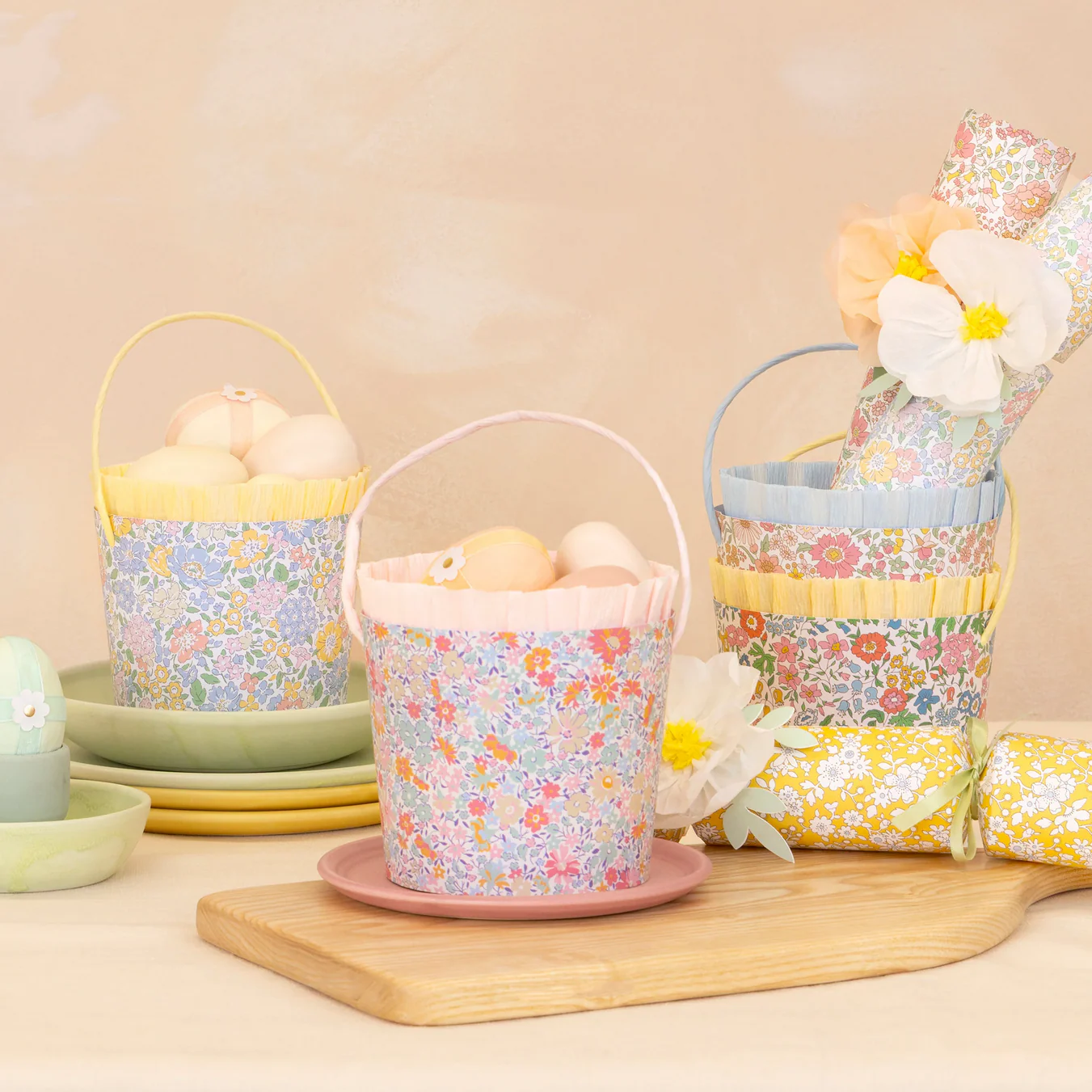 Meri Meri x Liberty Paper Baskets - Image 2