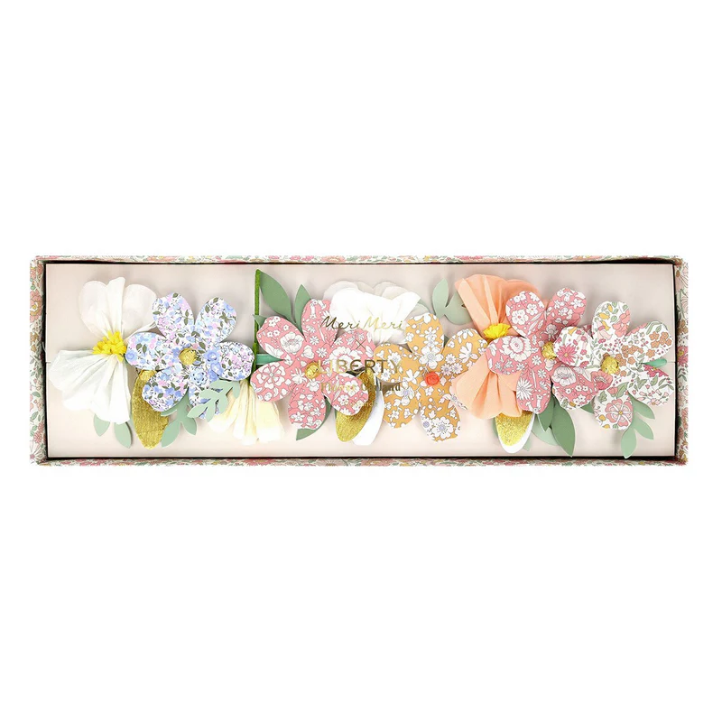 Meri Meri x Liberty Paper Flower Garland - Image 3