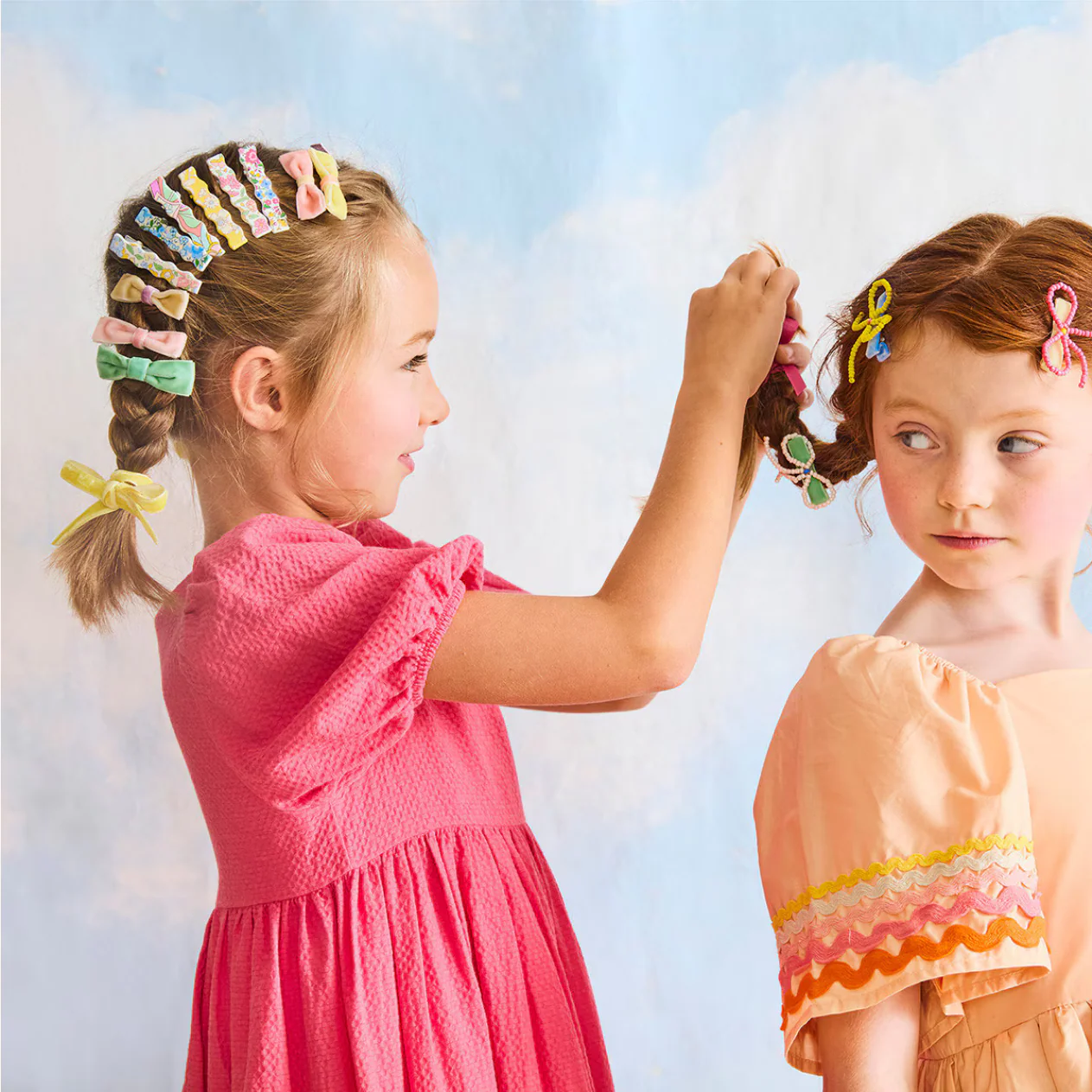 Meri Meri x Liberty Wavy Hair Clips (x8) - Image 2