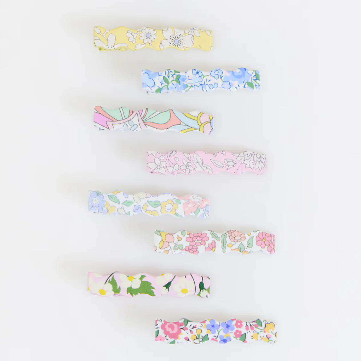 Meri Meri x Liberty Wavy Hair Clips (x8) - Image 3