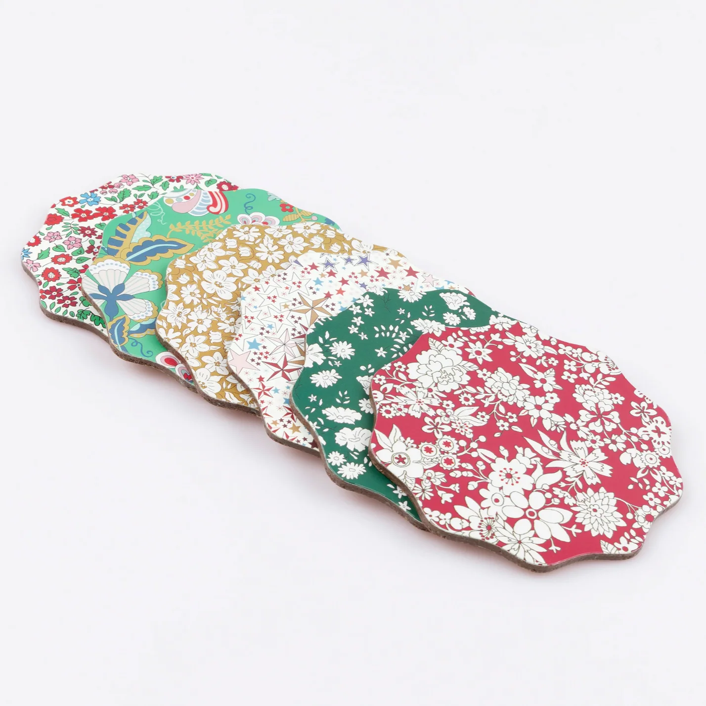 Meri Meri x Liberty Winter Coasters - Image 4