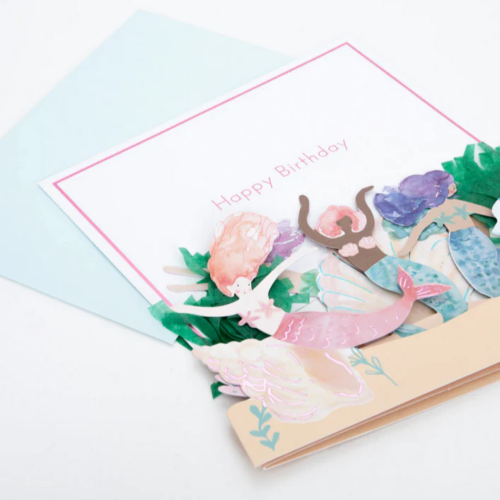 Mermaid Concertina Card - Image 3