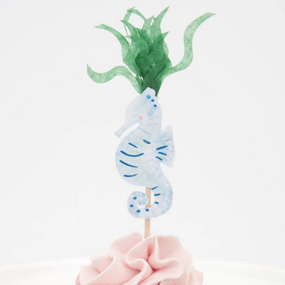 Mermaid Cupcake Kit (24 toppers) - Image 6