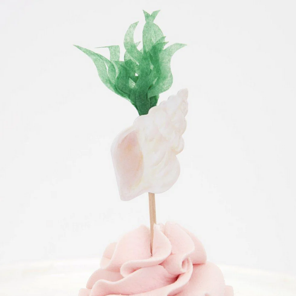 Mermaid Cupcake Kit (24 toppers) - Image 8