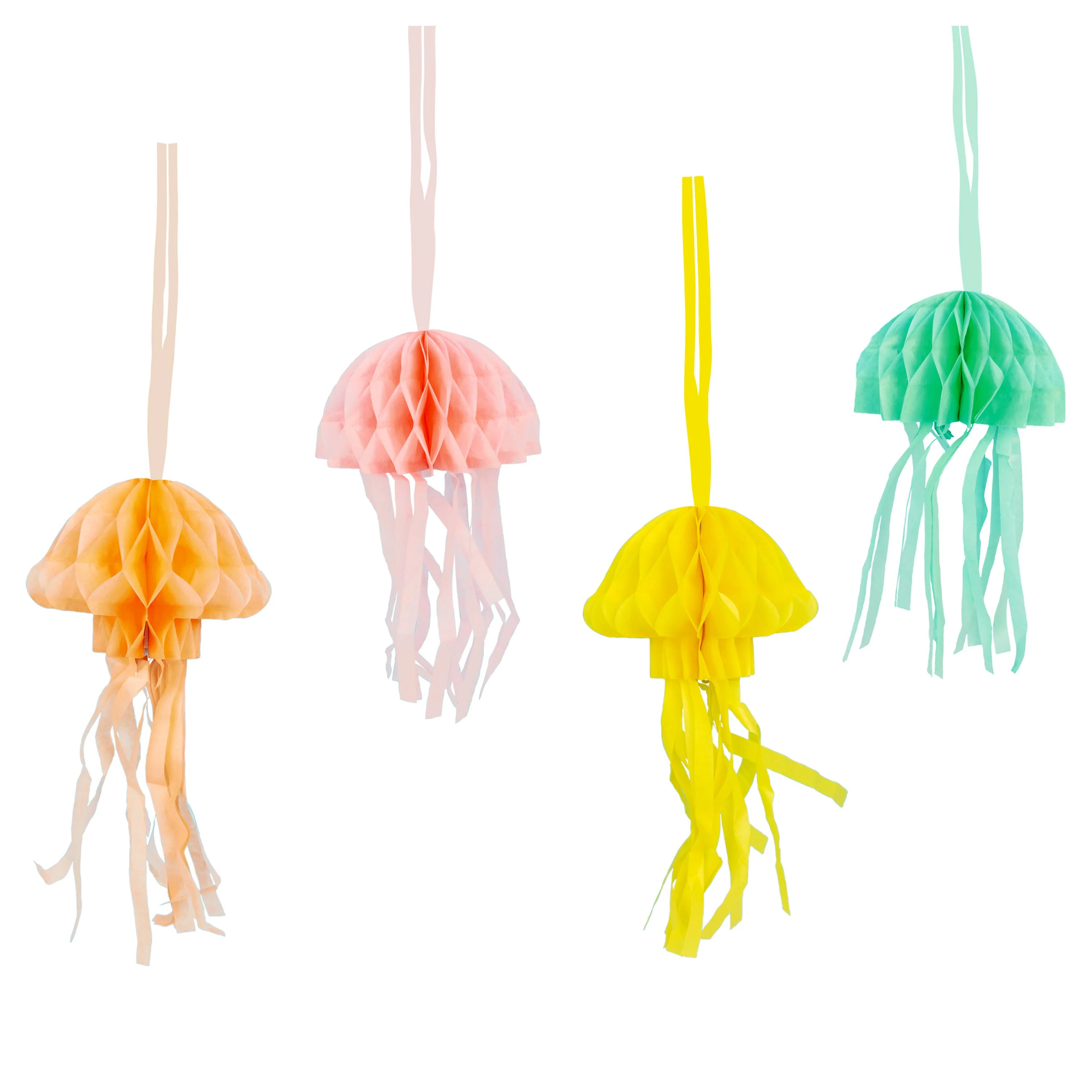 Mermaid Party Jellyfish Decorations (8 Pk)