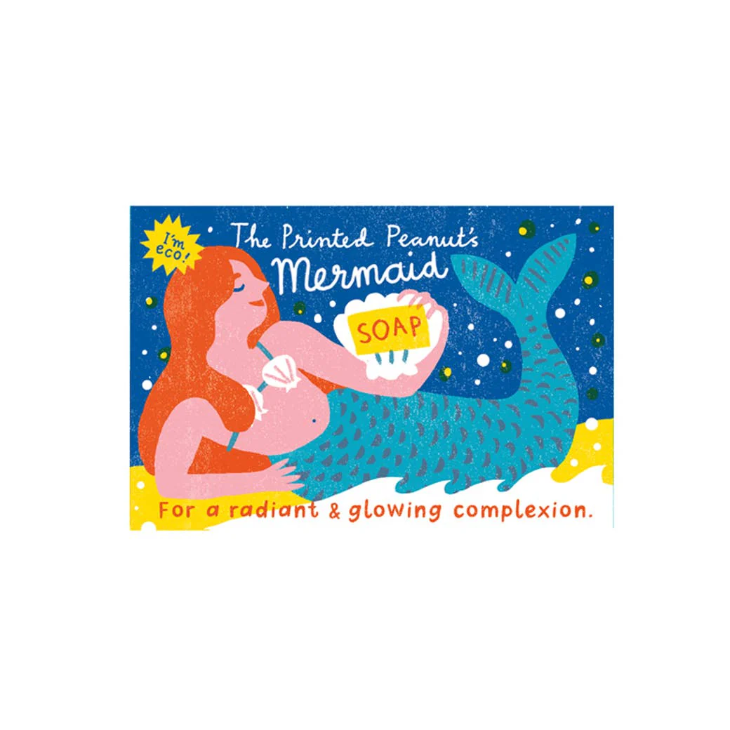 Mermaid Rose Geranium Natural Handmade Soap Bar - Image 2