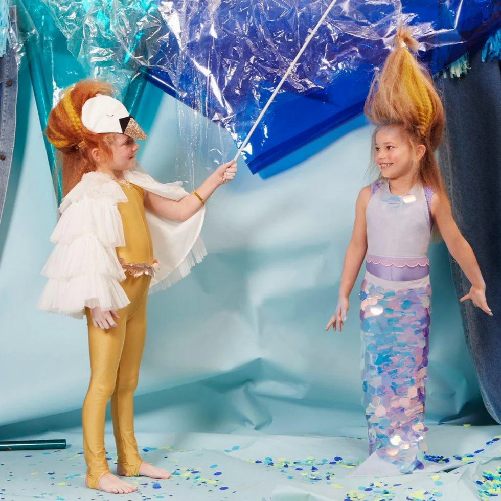 Mermaid Wrap Dress Up Costume - Image 2