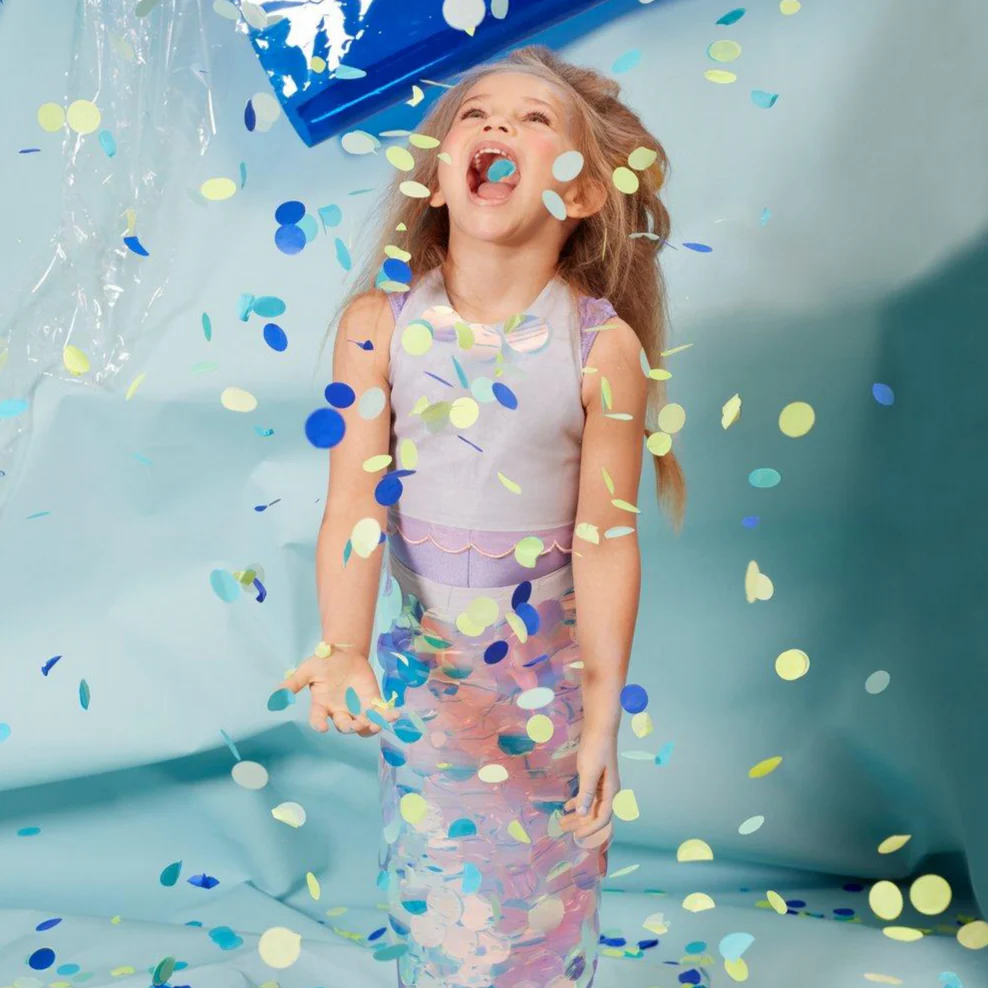 Mermaid Wrap Dress Up Costume - Image 4